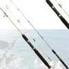 CANNA DA PESCA TELESCOPICA LEGGERA SOTTILE SPINNING BOLENTINO IN FIBRA 270 CM