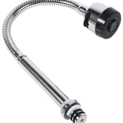 CANNA DI RICAMBIO FLESSIBILE PER RUBINETTO CON DOPPIA FUNZIONE DOCCETTA LAVELLO