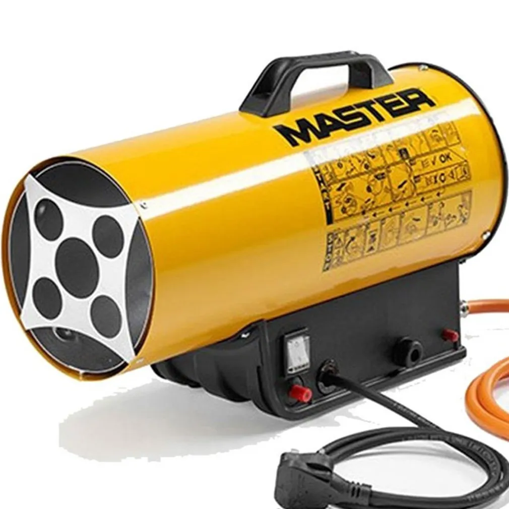 CANNONE GENERATORE DI ARIA CALDA RISCALDATORE A GAS PORTATILE REGOLABILE BLP 33M