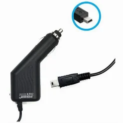 CARICABATTERIA CARICATORE USB DA AUTO RICARICA SMARTPHONE 5V-2000MA MAXTECH MA-C006