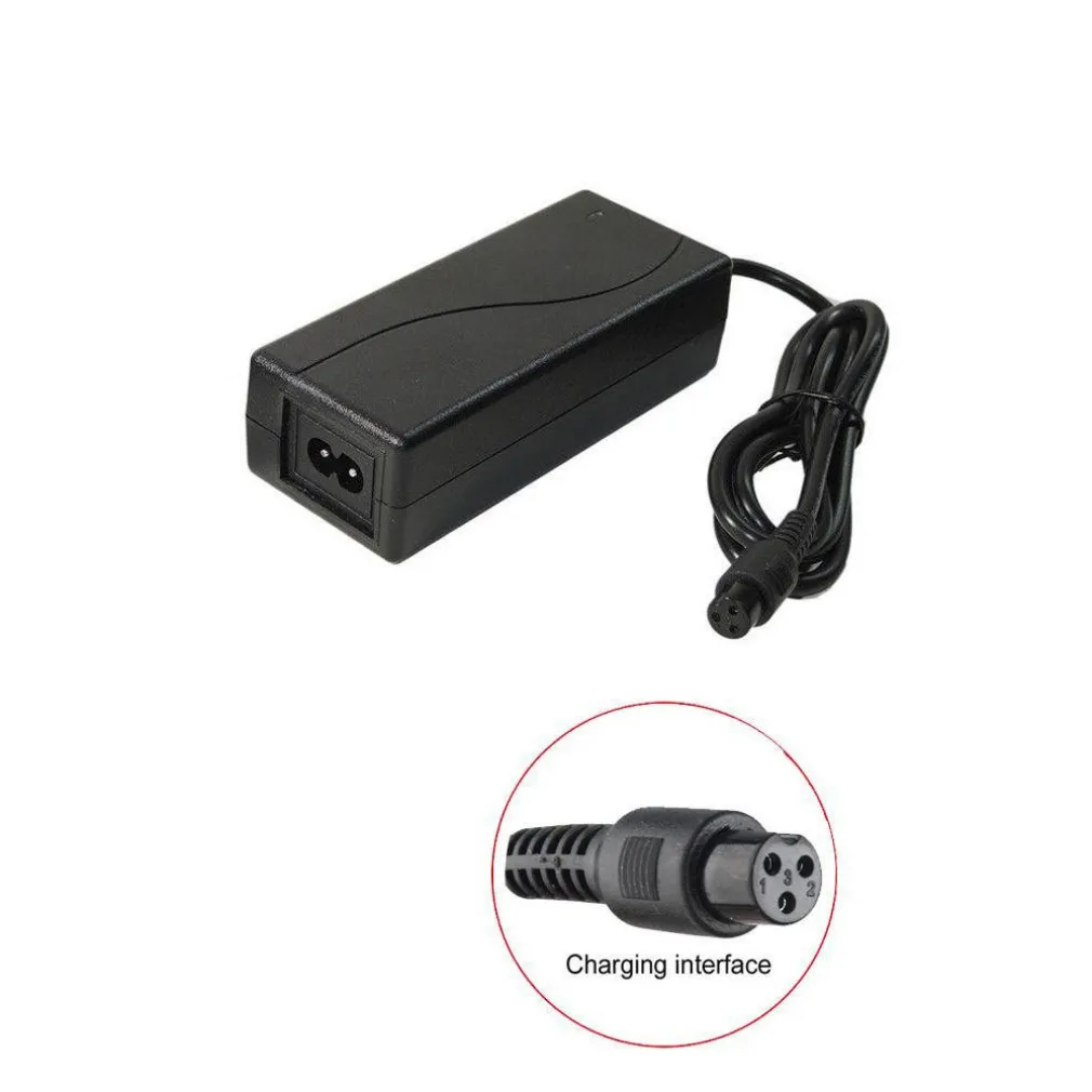 CARICABATTERIA RICAMBIO PER BALANCE HOVERBOARD 42V 2A ALIMENTATORE BATTERIA