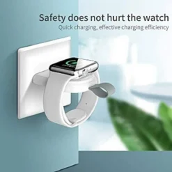 CARICABATTERIA WIRELESS PORTATILE MAGNETICO USB PER WATCH 1 2 3 4 5 2A JJT-847