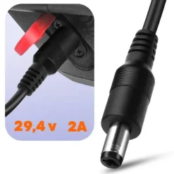 CARICABATTERIE ALIMENTAZIONE SELF BALANCE SCOOTER MONOPATTINO ELETTRICO 58.8W T58-5525