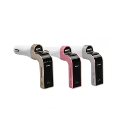 CARICABATTERIE CARG7 AUTO TRASMETTITORE BLUETOOTH USB TF CARD ANDROID IOS TABLET