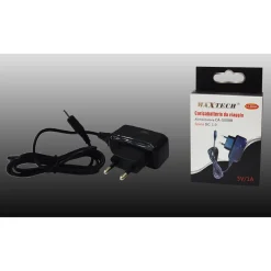 CARICABATTERIE DA VIAGGIO RETE FISSA CON SPINA DC:1.0 5V-1000MA MAXTECH CA-S008B