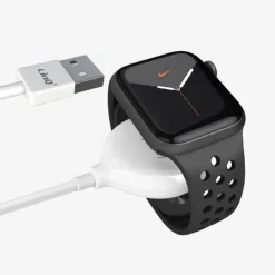 CARICABATTERIE WIRELESS MAGNETICO PER WATCH POTENZA 3W CAVO USB 1 METRO IP7766
