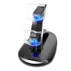 CARICATORE CONTROLLER PLAYSTATION3 DOPPIA STAZIONE DOCKS PS3 LINQ