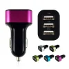 CARICATORE DA AUTO ACCENDISIGARI CON 3 USB CAR CHARGER 4.1 A PER SMARTPHONE