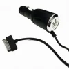 CARICATORE USB DA AUTO CARICABATTERIA RICARICA SMARTPHONE IP4 5V-1000MA MAXTECH MA-C007-IP4