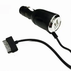 CARICATORE USB DA AUTO CARICABATTERIA RICARICA SMARTPHONE IP4 5V-1000MA MAXTECH MA-C007-IP4