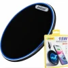CARICATORE WIRELESS PAD DI RICARICA RAPIDA 15W ACCESSORIO PER SMARTPHONE Q-PD20