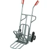 CARRELLO IN METALLO A 6 RUOTE RIBIMEX SALI SCENDI SCALE PRCD6R ASSE RINFORZATO