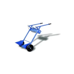 CARRELLO PORTA BOMBOLE OMCN 095 PORTATA 200 KG CON RUOTE DA 250 MM ALTEZZA 140CM