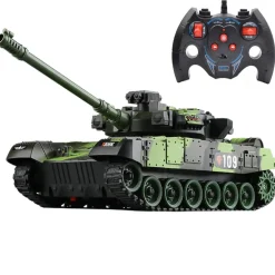 CARRO ARMATO TELECOMANDATO Q-WJ669 GIOCATTOLO CON TELECOMANDO EFFETTI SONORI LUCI