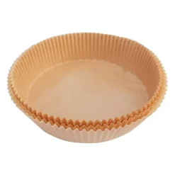 CARTA ROTONDA PERGAMENA PER ASSORBE OLIO FRITTURA FORNO FRIGGITRICE 16CM X 4,5CM