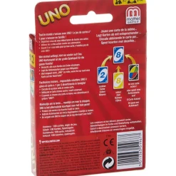 CARTE DA GIOCO UNO 1 CONFEZIONE DUE 2 MAZZI GIOCO SOCIETA' DA TAVOLA