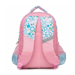 CARTELLA ZAINO MY PRETTY BEAR 31 x 10 x 40 CM AZZURRO E ROSA