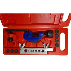 CARTELLATRICE FLANGIATUBO RAME SVASATURA IDRAULICA 5/8 - 1/2" TUBI DA 3 A 32MM