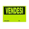 CARTELLO VENDESI PLASTIFICATO CON SCRITTA 30 X 20 CM SEGNALETICO
