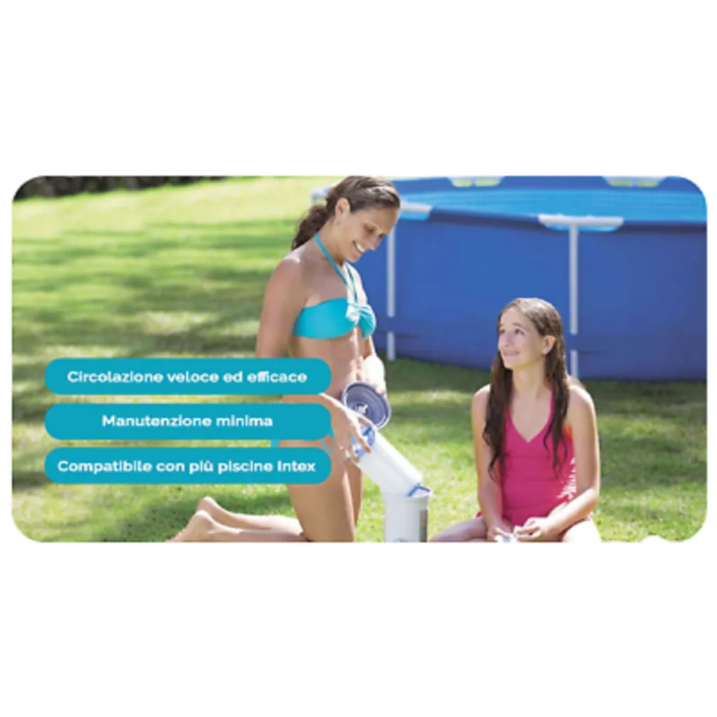 CARTUCCIA FILTRO GRANDE TIPO B PER POMPE 9.463L/H RICAMBIO PULIZIA PISCINA 29005