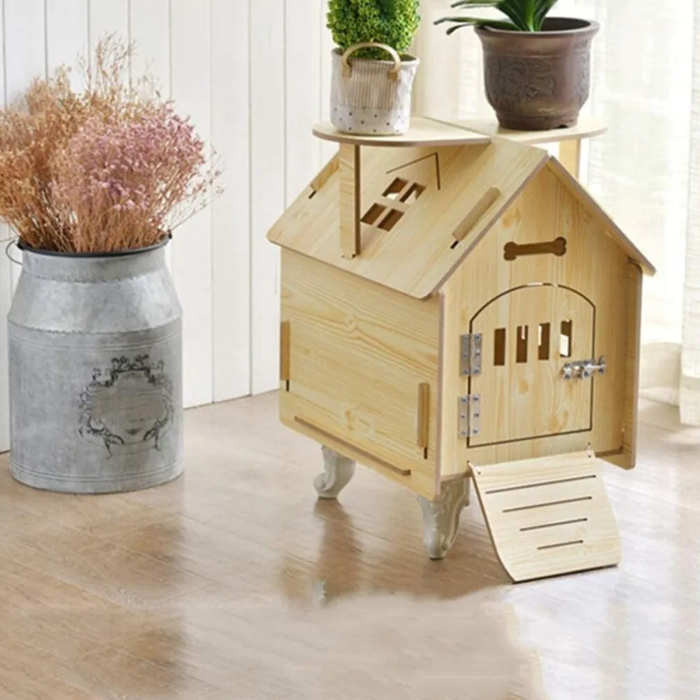 CASETTA CASA CUCCIA CANI GATTI ANIMALE DOMESTICO USO ESTERNO INTERNO 79X55X70CM