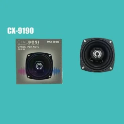 CASSA ACUSTICA ALTOPARLANTE DA 300 WATT WOOFER PER AUTO CX-9190 ASCOLTO PULITO
