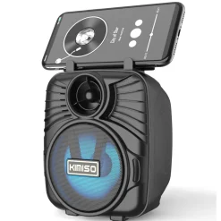 CASSA ACUSTICA SPEAKER BLUETOOTH RICARICABILE PORTATILE FM MICROSD TF USB AUX