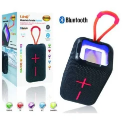 CASSA ALTOPARLANTE BLUETOOTH PORTATILE PK-68809 SUPPORTO USB FM AUX MP3 LUCE LED