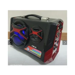 CASSA AMPLIFICATA PORTATILE RICARICABILE 25W MP3 USB SD AUX MICROFONO