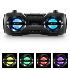 CASSA AMPLIFICATA SOUNDBLASTER STEREO BOOMBOX BLUETOOTH 3.0 CD/MP3/USB MAX. 50W AUNA