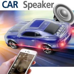 CASSA SPEAKER BLUETOOTH A FORMA DI AUTO LETTORE TF RADIO FM JHW-V66