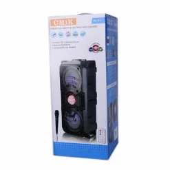 CASSA SPEAKER BLUETOOTH CON MICROFONO RADIO USB TF CARD ALTOPARLANTE LED MK-B11