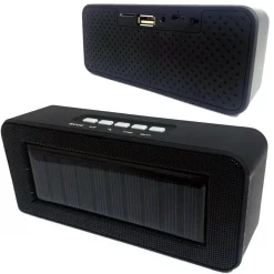 CASSA SPEAKER CH-303C BLUETOOTH PORTATILE RICARICA SOLARE MICROSD USB FM AUX