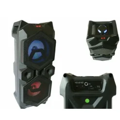 CASSA SPEAKER FM BLUETOOTH RICARICABILE SD USB AUX 2 PORTATILE MICROFONO 2511BT