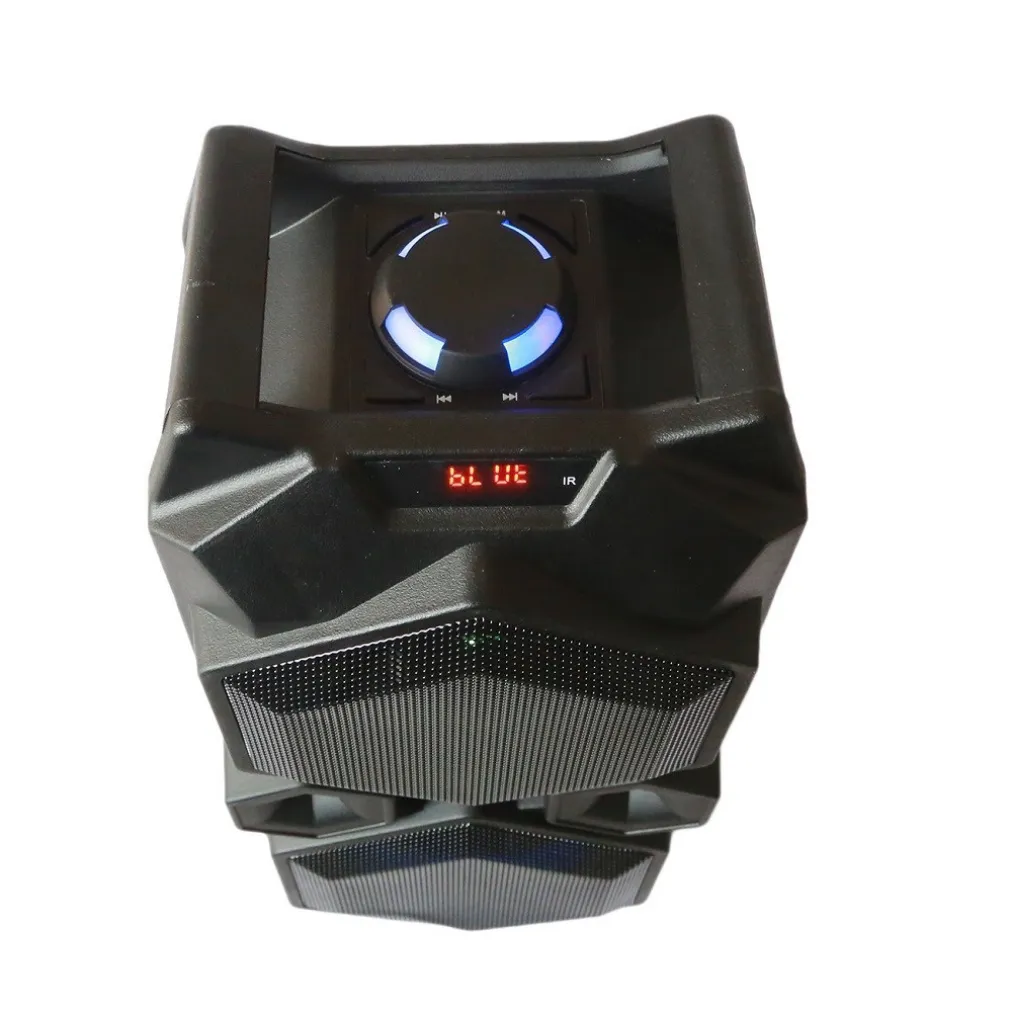 CASSA SPEAKER FM BLUETOOTH RICARICABILE SD USB AUX 2 PORTATILE MICROFONO 2511BT