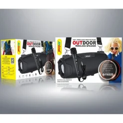 CASSA SPEAKER WIRELESS BLUETOOTH MICROFONO RADIO USB TF CARD PORTATILE Q-YX525