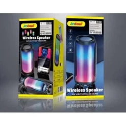 CASSA SPEAKER WIRELESS PORTATILE ALTOPARLANTE BLUETOOTH 5.0 A COLORI Q-YX6680