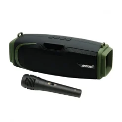 CASSA WIRELESS BLUETOOTH PORTATILE SISTEMA KARAOKE CON MICROFONO CABLATO Q-YX600