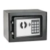 CASSAFORTE DIGITALE IN ACCIAIO CON TASTIERINO E CHIAVE PER L'APERTURA MANUALE