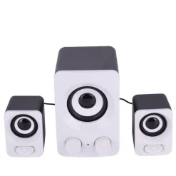 CASSE ACUSTICHE PC 2.1 SPEAKER AUDIO MUSICA MP3 TV AUX DESKTOP NOTEBOOK FT-Q7