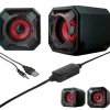 CASSE ALTOPARLANTE PER COMPUTER 2,0 MEGA BASS BLUETOOTH 10W USB PORTATILE Q-A30