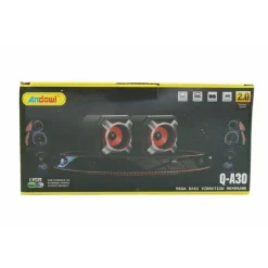 CASSE ALTOPARLANTE PER COMPUTER 2,0 MEGA BASS BLUETOOTH 10W USB PORTATILE Q-A30