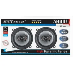 CASSE PER AUTO 300W AUDIO VOLUME SPEAKER COASSIALE 4 VIE MUSICA MAXTECH SP-300W
