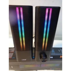 CASSE SOUNDBAR BARRA AUDIO USB 2.0 SPEAKER BLUTOOTH LED RGB HOME THEATRE PK6807