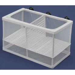 CASSETTA PER ACQUARIO ALLEVAMENTO SEPARA PESCI PROTEGGI UOVA INCUBATRICE GRANDE