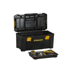 CASSETTA PORTAUTENSILI 2 SCOMPARTI STANLEY IN PLASTICA VALIGETTA ATTREZZI