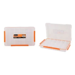 CASSETTA PORTAUTENSILI SCOMPARTI REGOLABILI VITI TASSELLI ORGANIZER 360X220X50MM