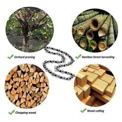 CATENA 8" RICAMBIO PER MOTOSEGA ELETTROSEGA A BATTERIA POTATURA GIARDINO