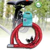 CATENA ANTIFURTO LUCCHETTO BICI BICICLETTA SCOOTER MOTO 120 CM 2 CHIAVI CX-9563