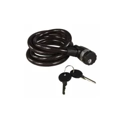 CATENA CON LUCCHETTO E 2 CHIAVI IN ACCIAIO PER MOTO E BICILETTE 1,5 METRI 12 MM